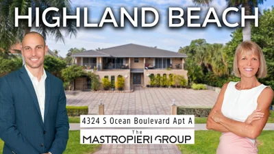 Villa Aurora Highland Beach Property Tour | 4324 S Ocean Blvd Apt A